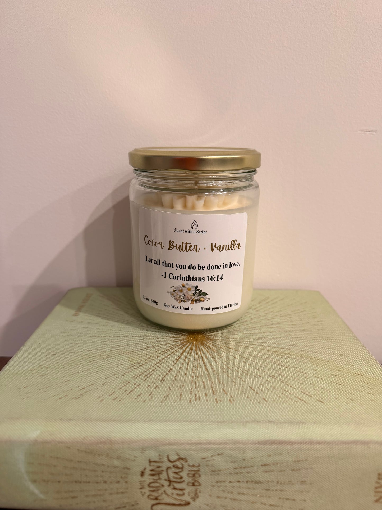 Cocoa Butter & Vanilla – Warm Comfort Candle